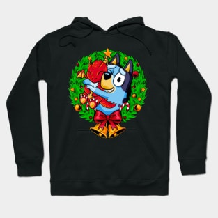 cristmas bluey Hoodie